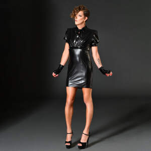 Patrice Catanzaro - Cross Dress - Mme Marianne - Wetlook Jurk - Zwart