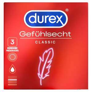 Gefühlsecht Classic 3 stuks - Durex