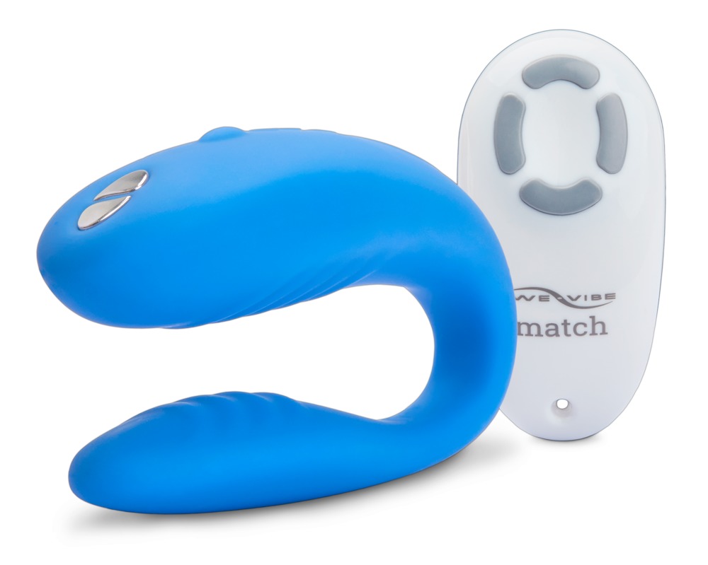 We-Vibe - Match - Vibrator voor Koppels - Remote Control Blauw