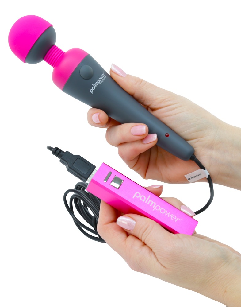 Palmpower - Wand Massager - Clitoris Vibrator - Oplaadbaar - Powerbank - Afbeelding 3