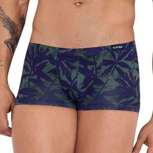 Clever Moda - Daniel Latin Boxer - Smalle Band - Jungle Print - Groen - Blauw