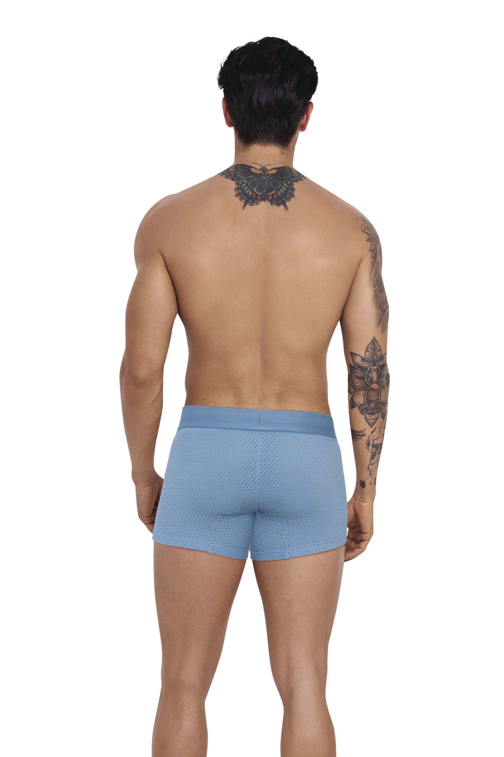Clever Moda - Euphoria Boxershort - Mesh - Zacht Microvezel - Brede Band - Blauw - Afbeelding 4