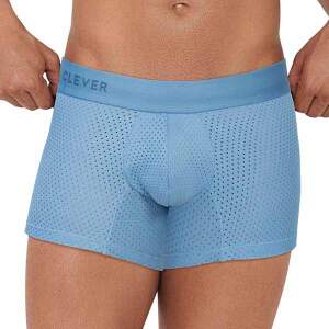 Clever Moda - Euphoria Boxershort - Mesh - Zacht Microvezel - Brede Band - Blauw