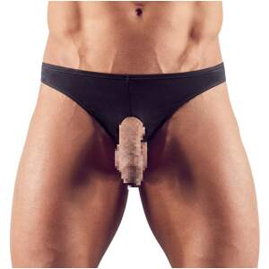 Svenjoyment Underwear - String - Showmaster - Microvezel - Zwart