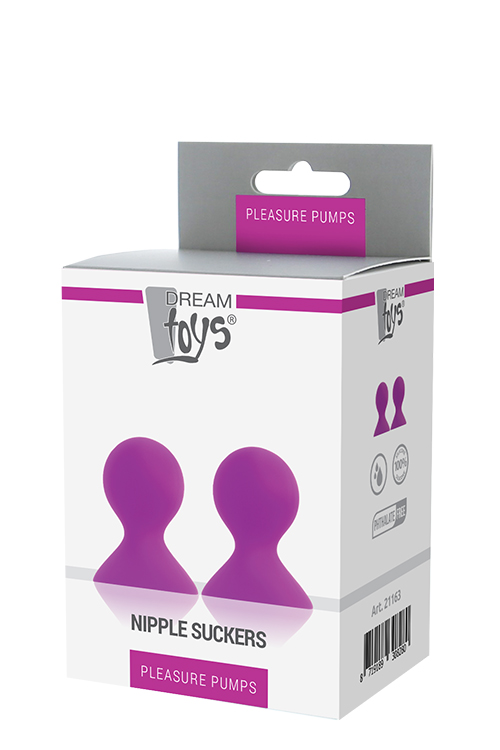 Dream Toys - Nipple Suckers - Tepel Zuignappen - Siliconen - Afbeelding 2