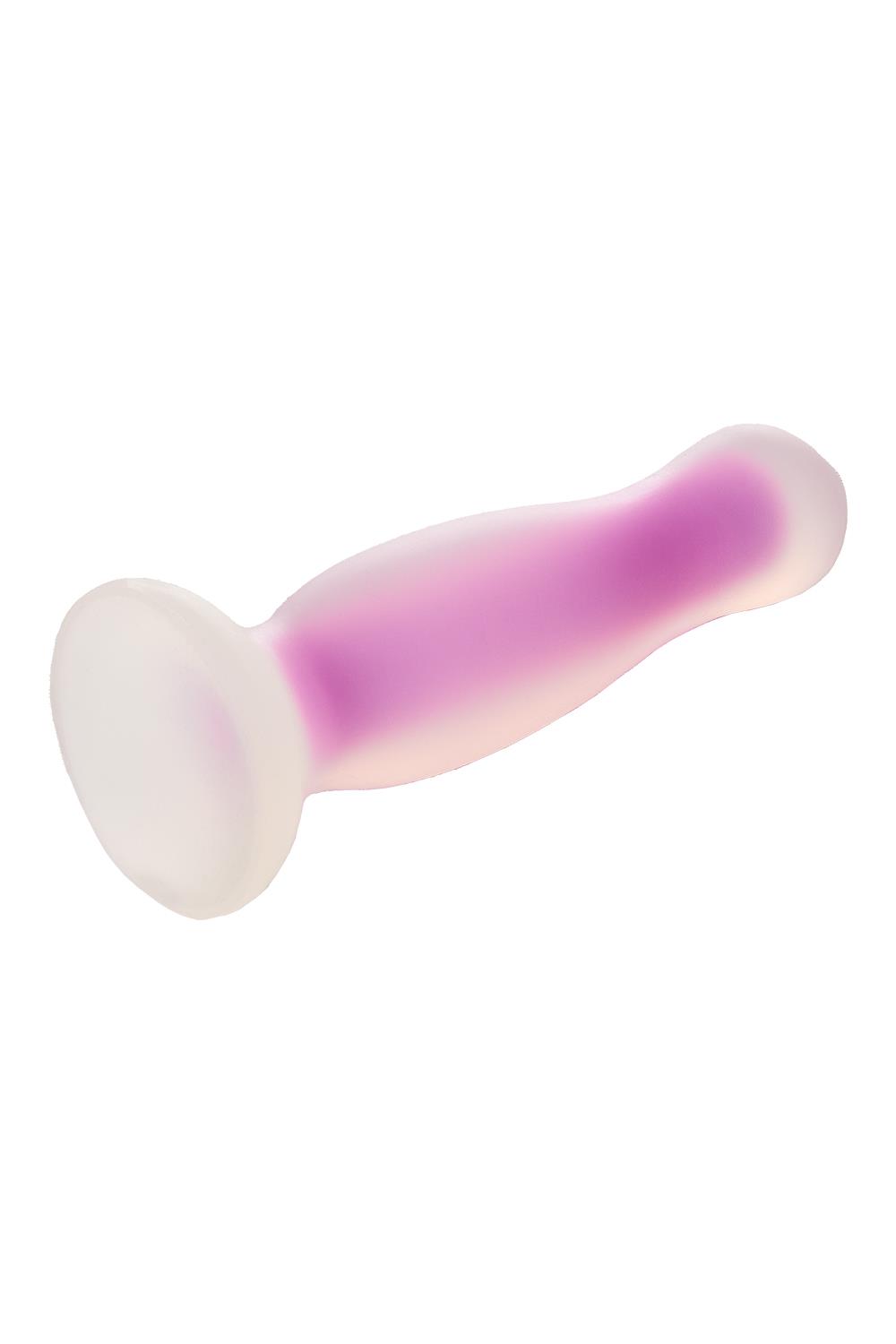 Dream Toys - Radiant - Butt Plug - Medium - Glow in the Dark - Soft Siliconen - Blauw - Afbeelding 5