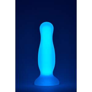 Dream Toys - Radiant - Butt Plug - Medium - Glow in the Dark - Soft Siliconen - Blauw