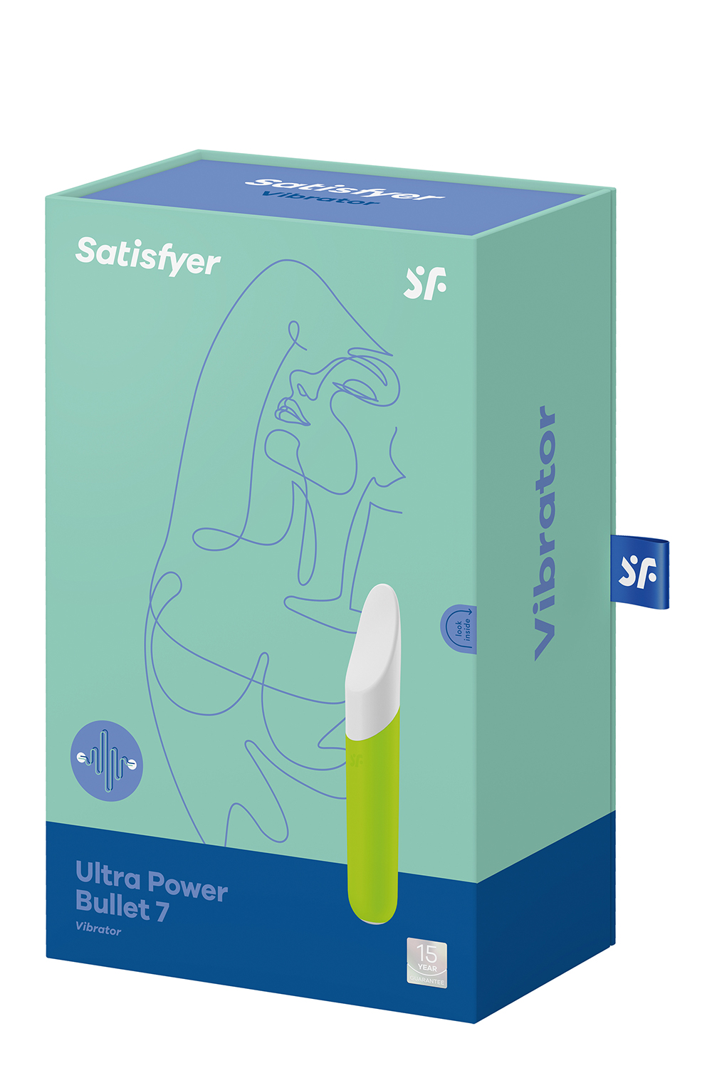 Satisfyer - Ultra Power Bullet 7 - Bullet Vibrator - Groen - Afbeelding 5