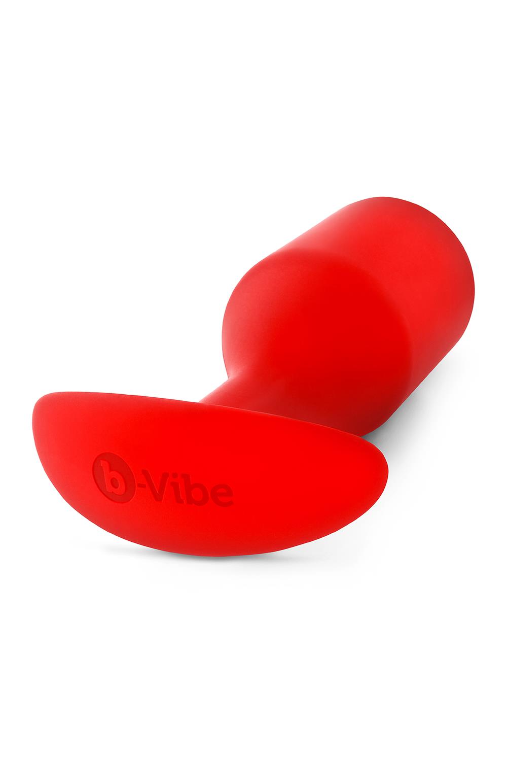 b-Vibe - Snug Plug 6 - Verzwaarde Butt Plug - Siliconen - Rood - Afbeelding 4