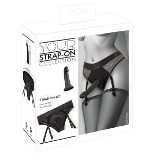 Strap-On-Set - Voorbind Set met Dildo - Jarretelles - You2Toys