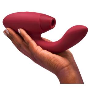Womanizer - Duo 2 - Clitoris Stimulator - G-Spot Vibrator - Luchtdruk - Vibraties - Rood