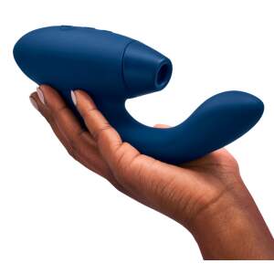 Womanizer - Duo 2 - Clitoris Stimulator - G-Spot Vibrator - Luchtdruk - Vibraties - Blauw