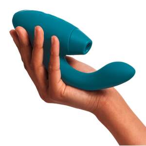 Womanizer - Duo 2 - Clitoris Stimulator - G-Spot Vibrator - Luchtdruk - Vibraties - Groen