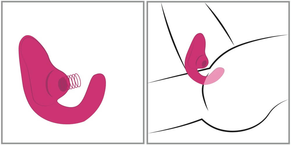 Womanizer - Blend - Clitoris Luchtdruk Stimulator - G-Spot Vibrator - Rabbit - Vibrant Pink - Afbeelding 4