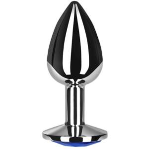 Butt Plug Diamant Blauw - Secret Play