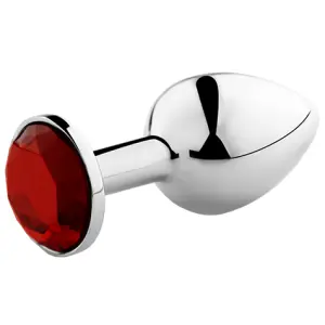 Butt Plug Diamant Rood - Secret Play