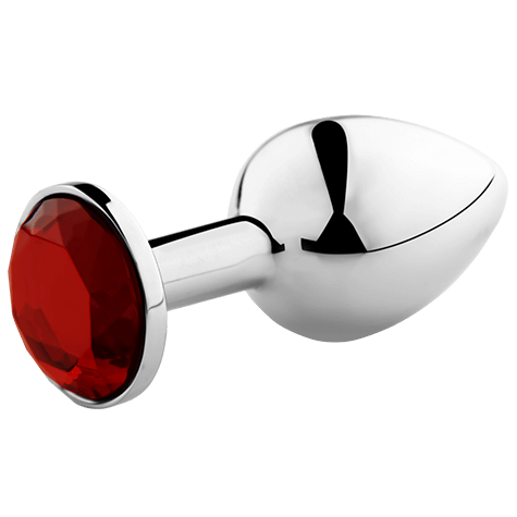 Butt Plug Diamant Rood - Secret Play