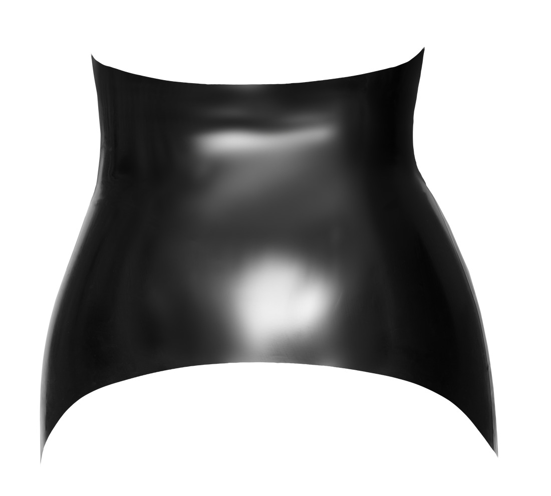 The Latex Collection - Jarretelgordel - Latex - Zwart - Afbeelding 5