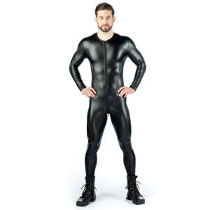 Benno Von Stein - Zyanno - Catsuit - PU-Leer - Zwart