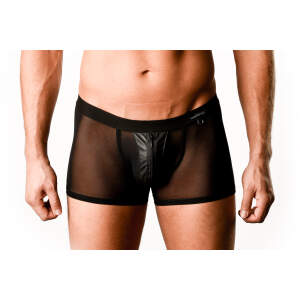 Benno Von Stein - Temoro - Short - PU-Leer - Gaas - Zwart