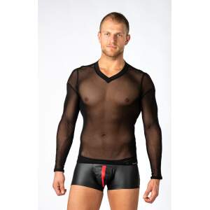 Benno Von Stein - Stylan Shirt - Nauwsluitend - Gaas - Zwart