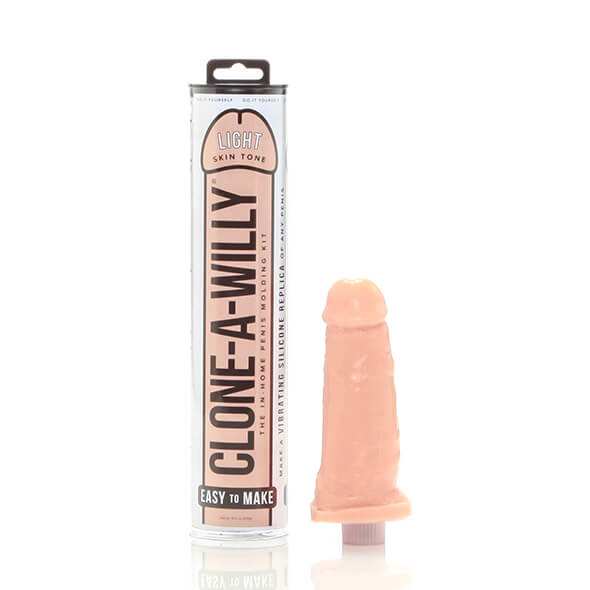Clone-a-Willy - Replica Kit - Vibrator - Siliconen - Light Skin Tone
