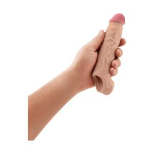 Shaft - Pennissleeve - Holle Dildo - Siliconen - Nude