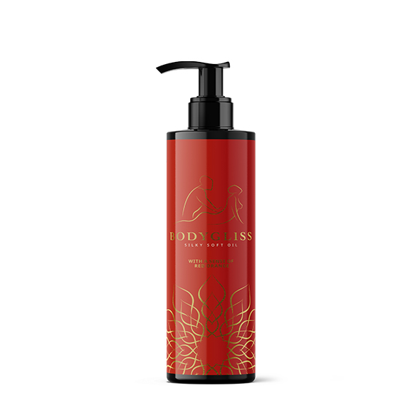 Bodygliss - Massageolie - Glijmiddel - Silky Soft Oil - Red Orange - Afbeelding 2