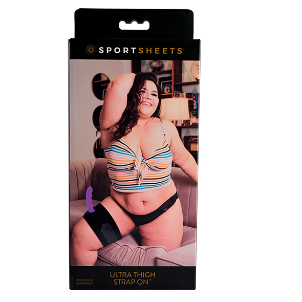 Sportsheets - Been Strap-On XL - Voorbindharnas - Neopreen - Zwart - Afbeelding 2