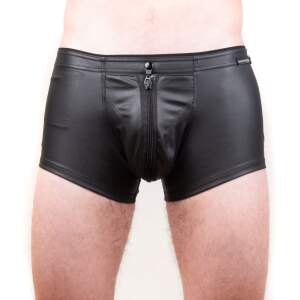 Benno von Stein - Short Elwoy - Rits - Pouch - PU-Leer - Zwart