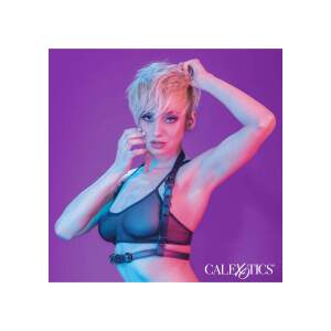 CalExotics - Euphoria - Halter - Harnas - PU-leer - Zwart