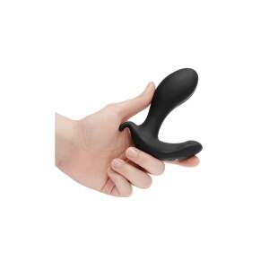 b-Vibe - Expand Plug - Buttplug - Opblaasbaar - Vibrerend - Siliconen - Zwart