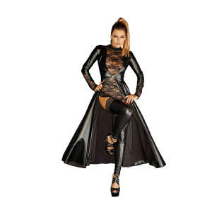Noir Handmade Wetlook Gown Divalicious
