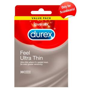 Durex - Feel Ultra Thin Condooms Value Pack - 30 stuks