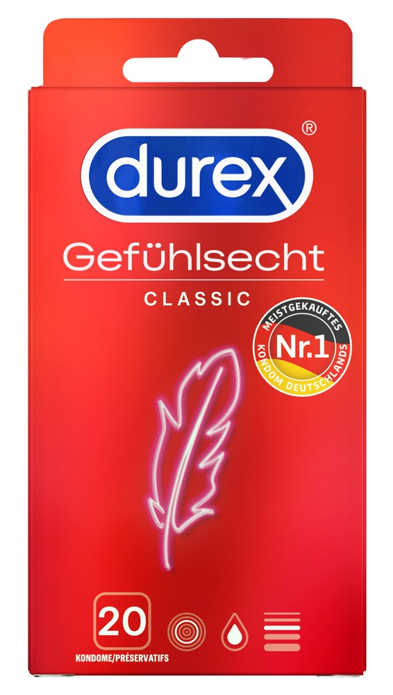 Gefühlsecht Classic 20 stuks - Durex