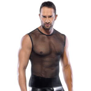 Svenjoyment - Netshirt - Visnet - Zwart