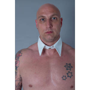 Leren Kraag Wit Chippendales - Bizonder