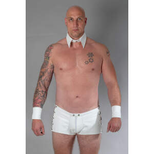 Leren Manchetten Wit - Bizonder