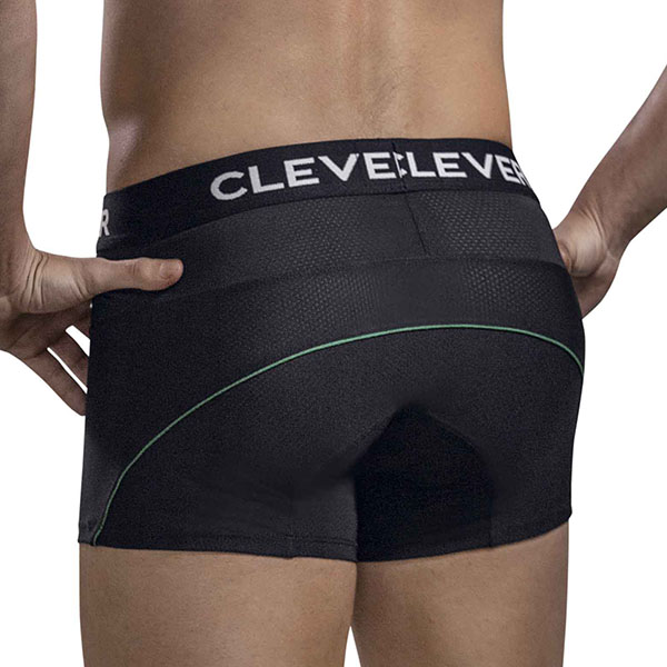 Clever Moda - Kalipso Trunks - Boxershort - Elastische Mesh - Brede Band - Black - Afbeelding 2