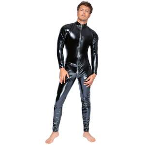 Black Level - Catsuit - Rits - Lak - Zwart