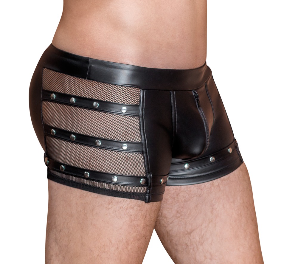 NEK - Short - Gaas - Studs - Wetlook - Zwart - Afbeelding 4