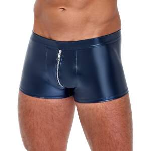 NEK - Short - Rits - Metallic - Blauw