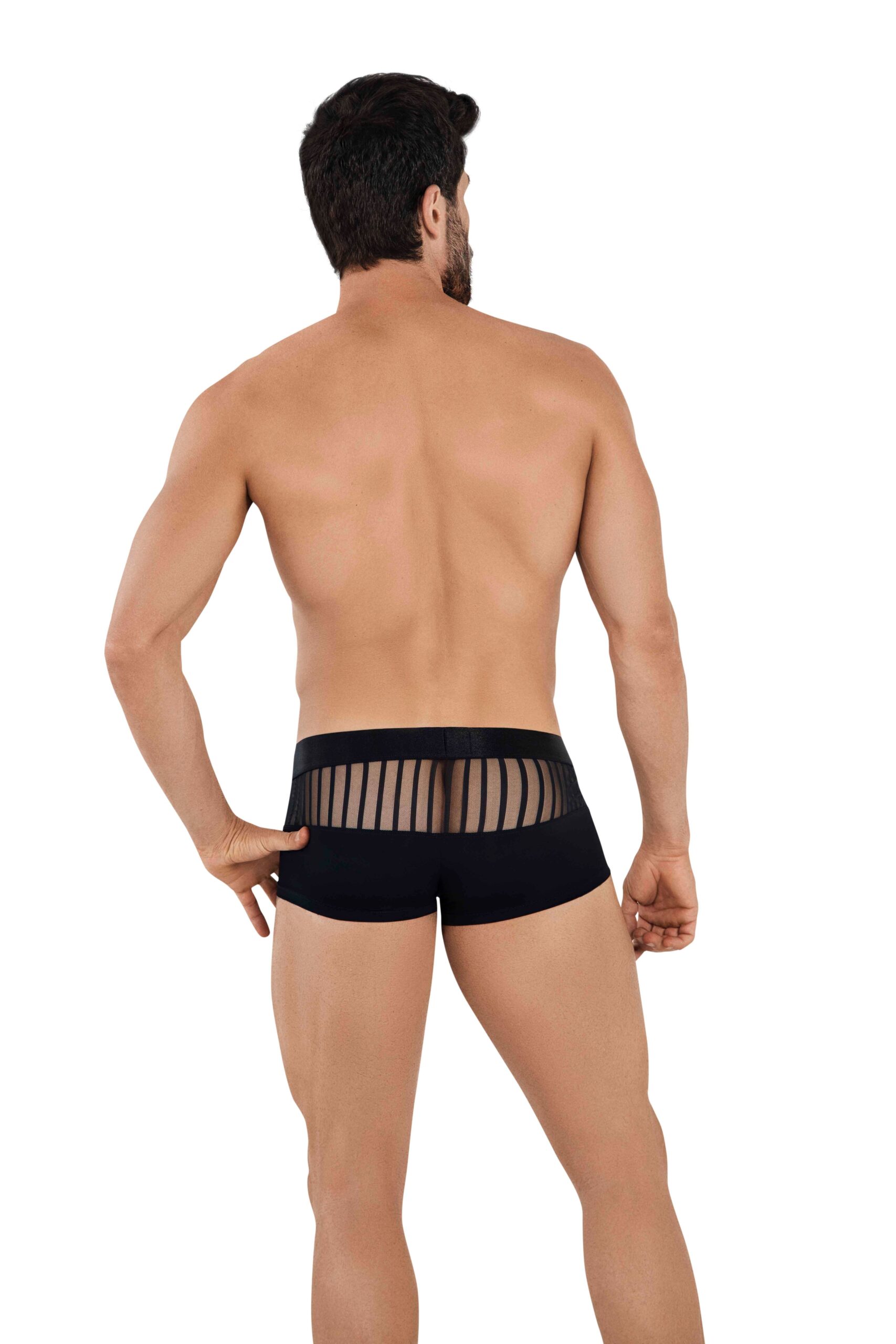 Clever Moda - Lucerna Latin Boxershort - Transparant - Strepen - Zwart - Afbeelding 4