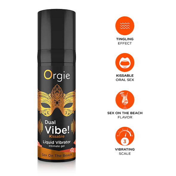 Orgie - Dual Vibe - Liquid Vibrator - Sex On The Beach - Afbeelding 2