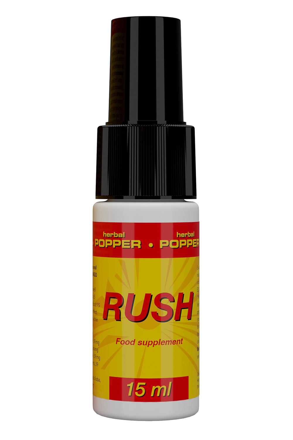Rush - Herbal Popper - Natuurlijke Energizer - Spray - 15ml