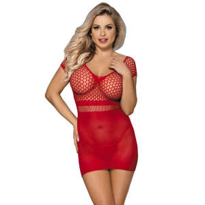 Subblime - Bodystockingjurkje - One Size - Rood