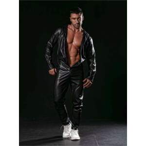 TOF PARIS - Kinky Overall - Mecano - Capuchon - PU-leer - Zwart