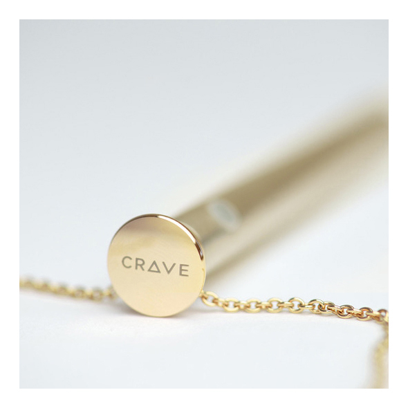 Crave - Vesper 2 - Vibrator - Ketting - 24KT - Goldplated - Afbeelding 3