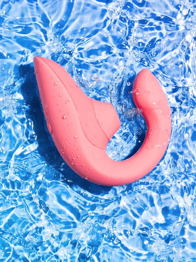 Womanizer - Blend - Clitoris Luchtdruk Stimulator - G-Spot Vibrator - Rabbit - Vibrant Rose - Afbeelding 2