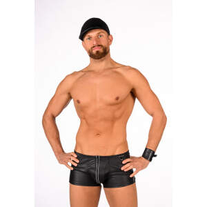 Benno von Stein - Short Cyliao - Rits - Reflecterende Strepen - PU-leer - Zwart